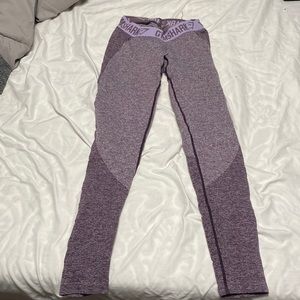 Gymshark flex leggings - rich purple mark/soft purple